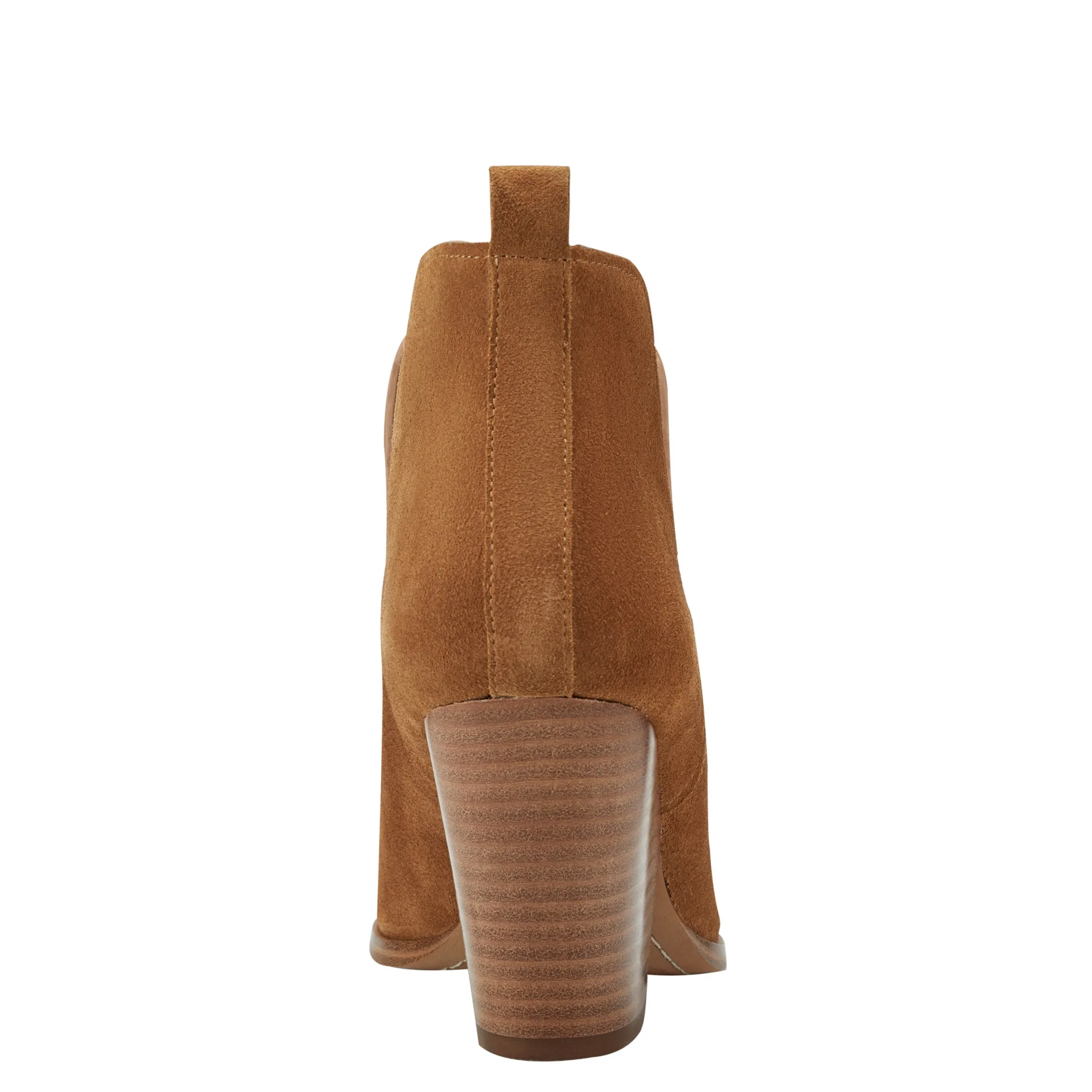 Discount Marc Fisher Tanilla Heeled Bootie Camel Suede