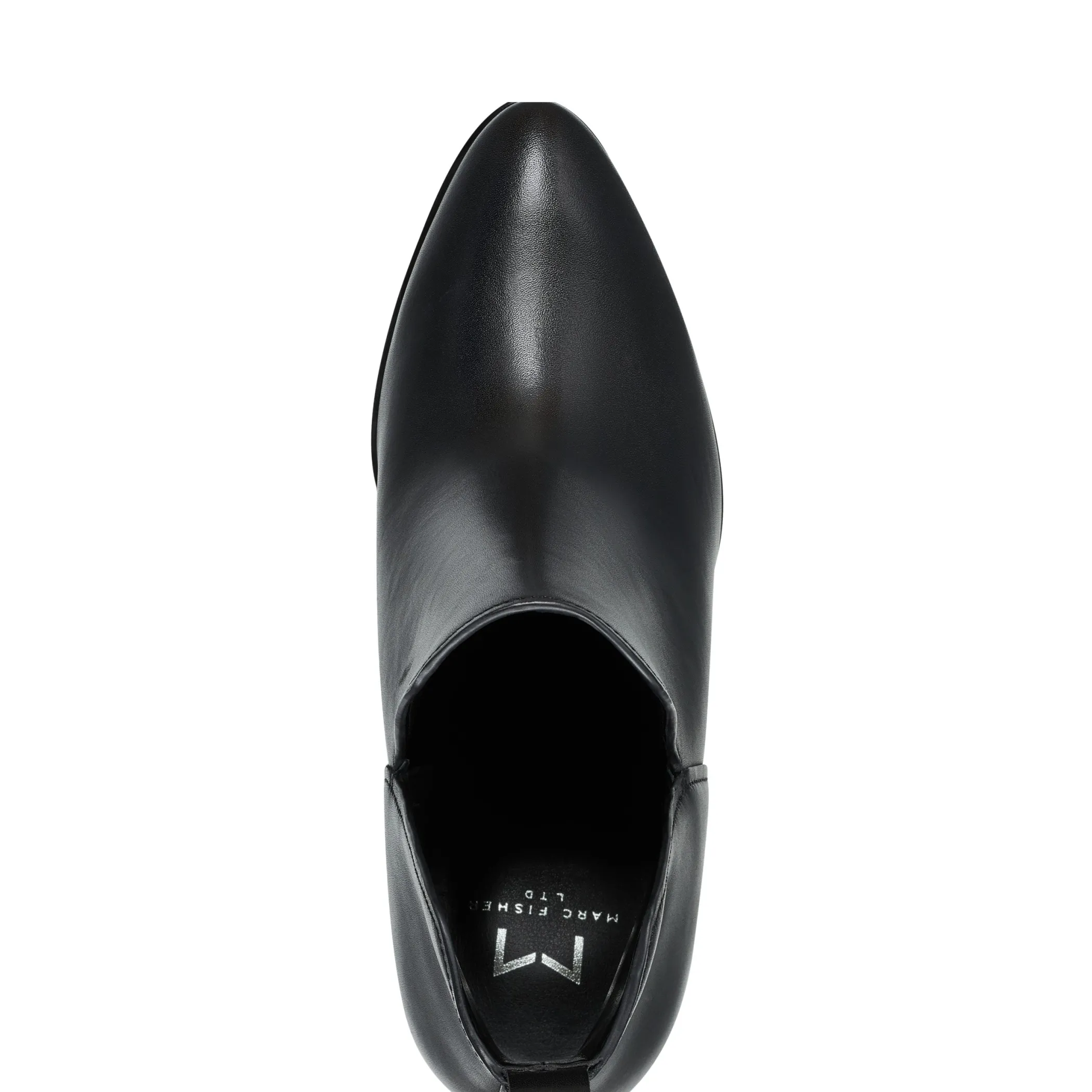 Best Sale Marc Fisher Tanilla Heeled Bootie Black Leather