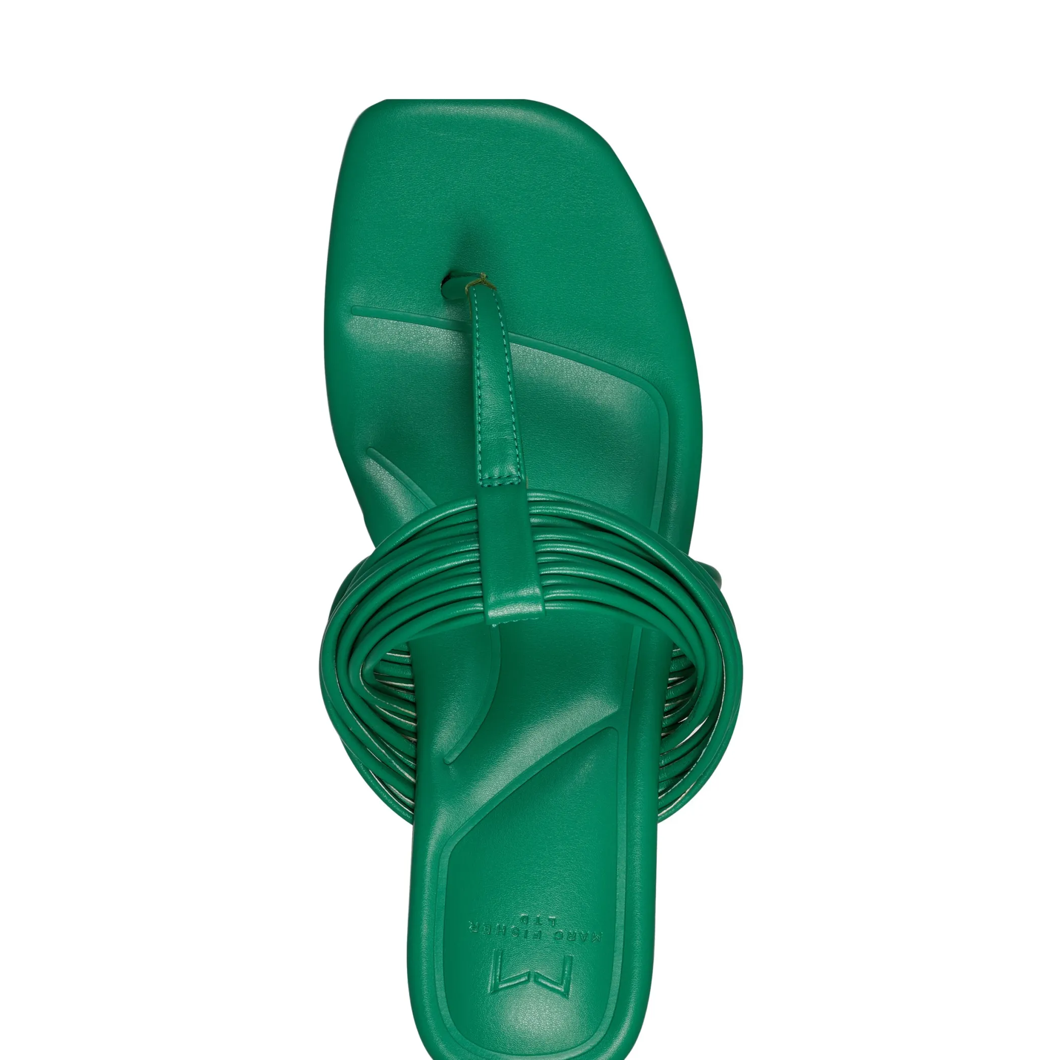 Sale Marc Fisher Tanya Flat Sandal Green