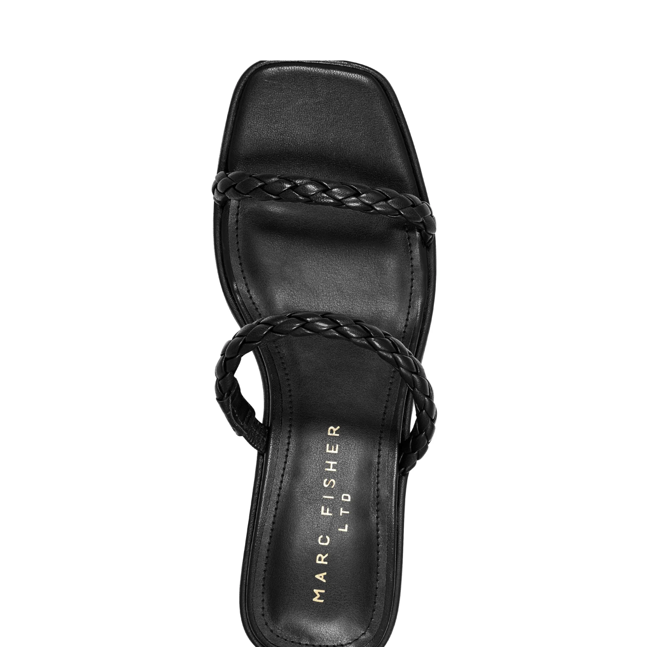 Sale Marc Fisher Thoral Block Heel Sandal Black