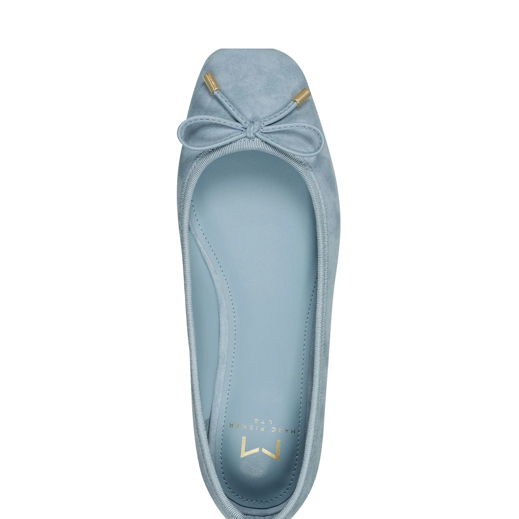 Shop Marc Fisher Ubet Slip-on Casual Flat Light Blue