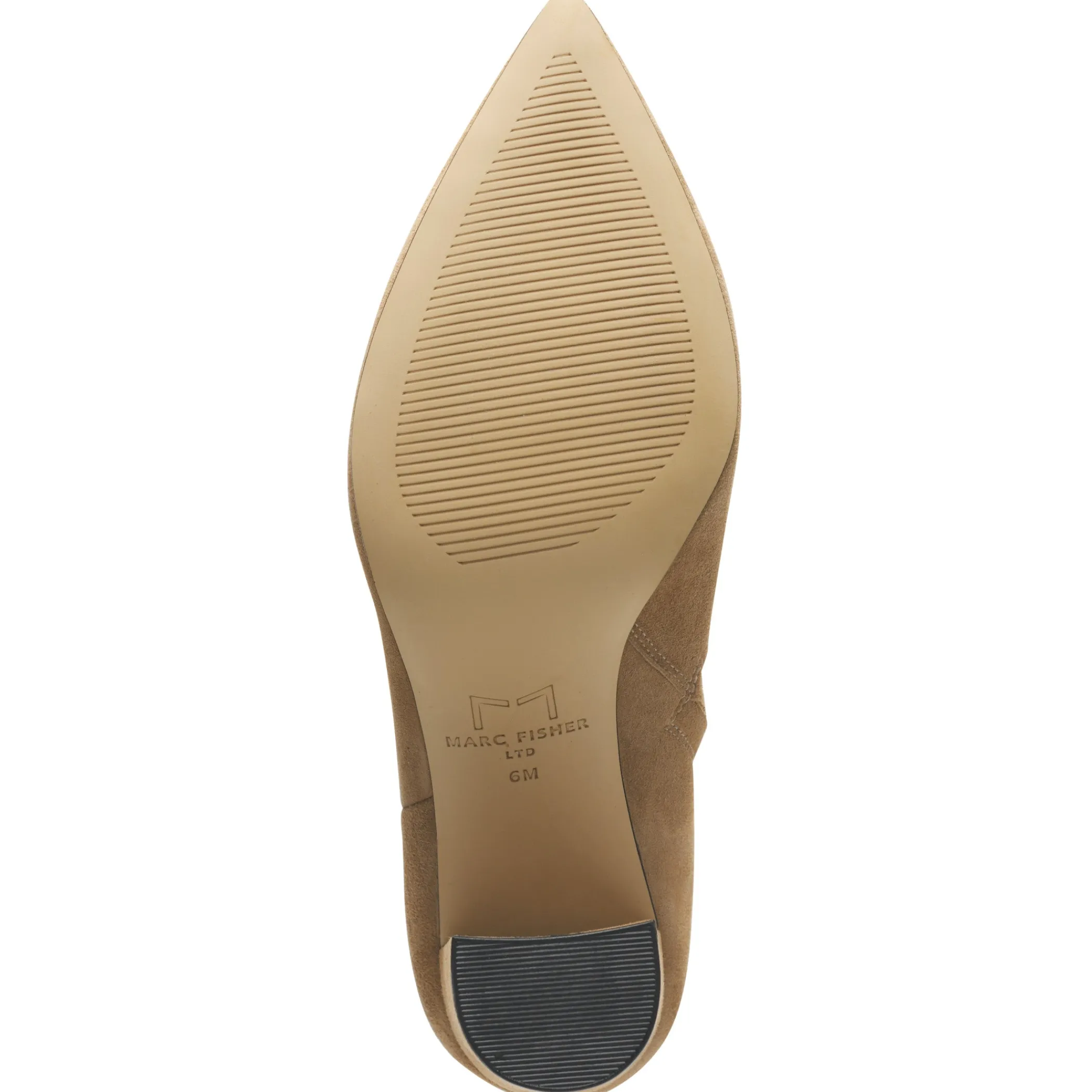 Flash Sale Marc Fisher Ulani Heeled Bootie Cognac Suede