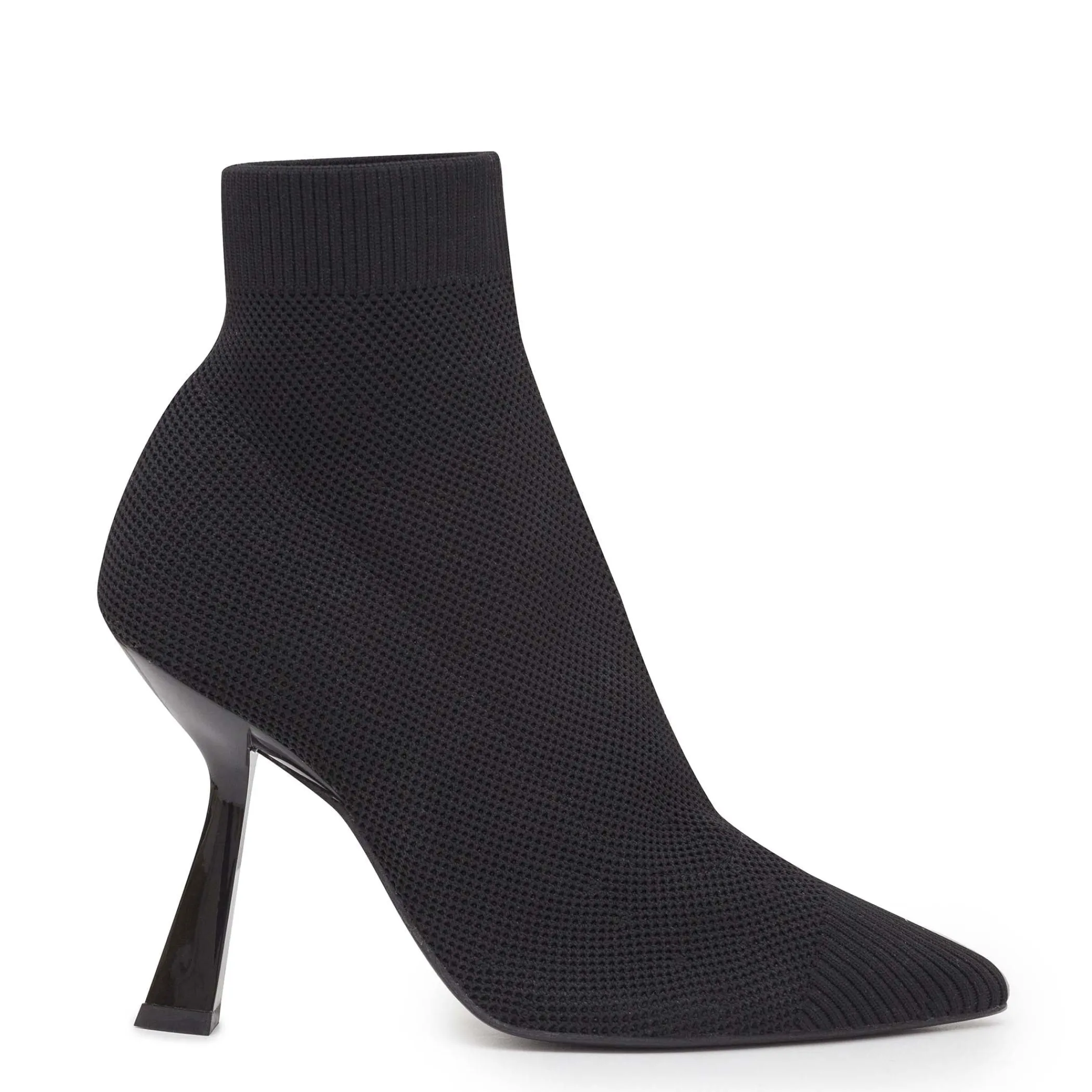 Discount Marc Fisher Umair Heeled Bootie Black Knit