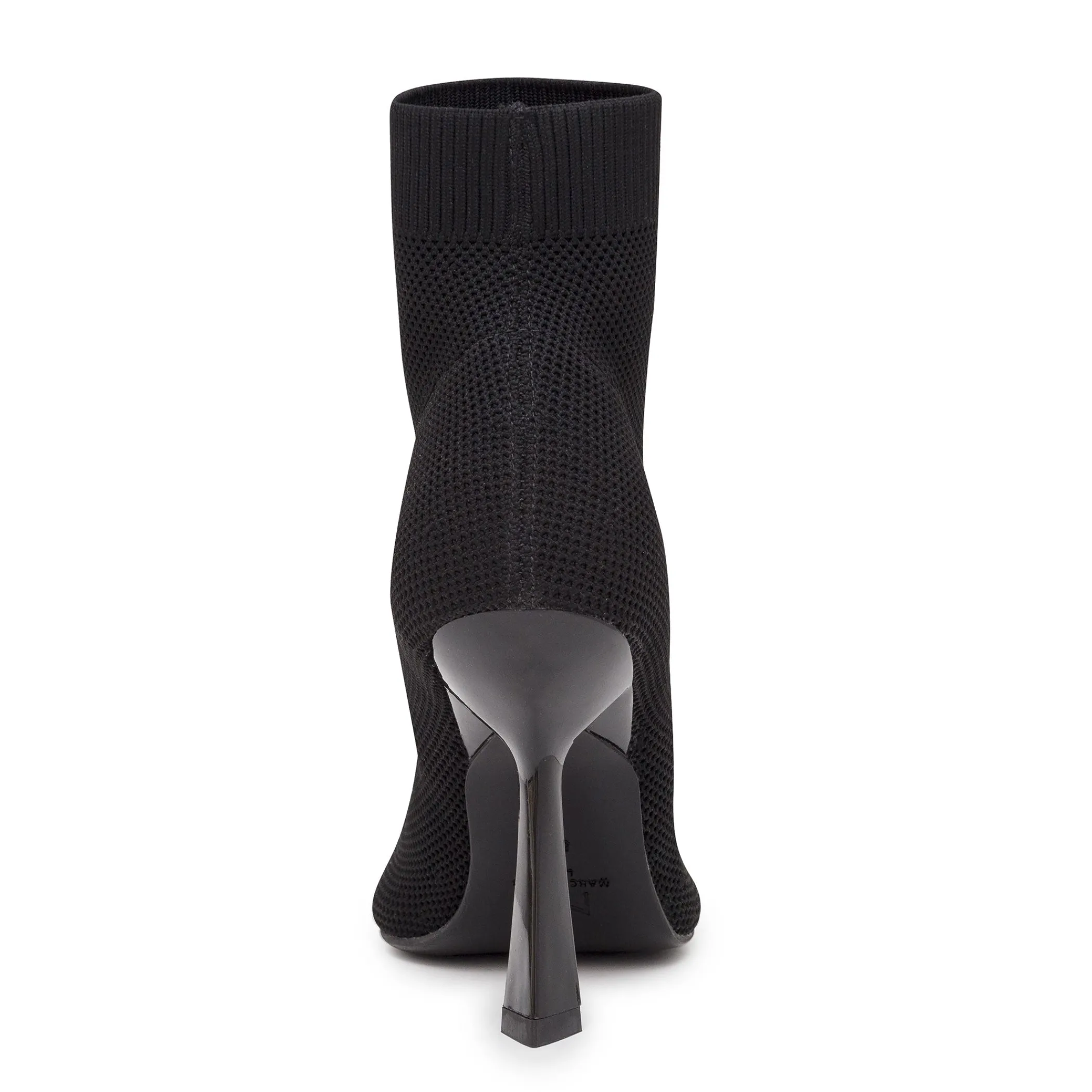 Discount Marc Fisher Umair Heeled Bootie Black Knit