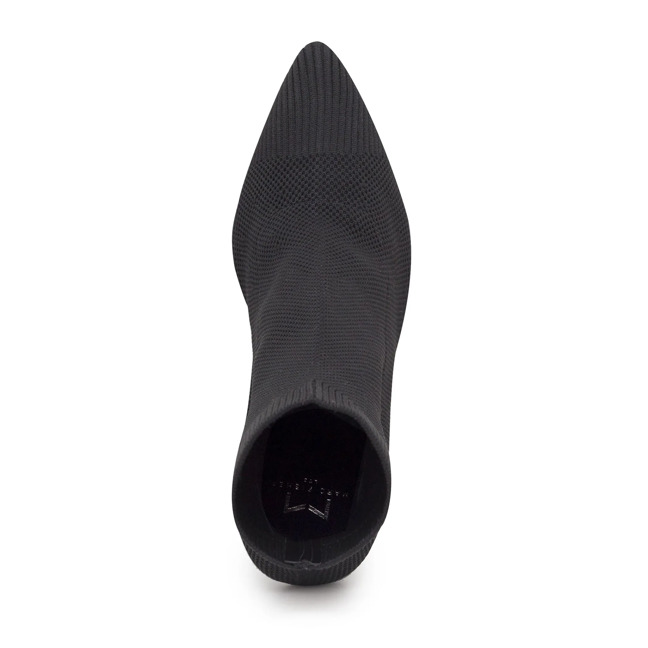 Discount Marc Fisher Umair Heeled Bootie Black Knit