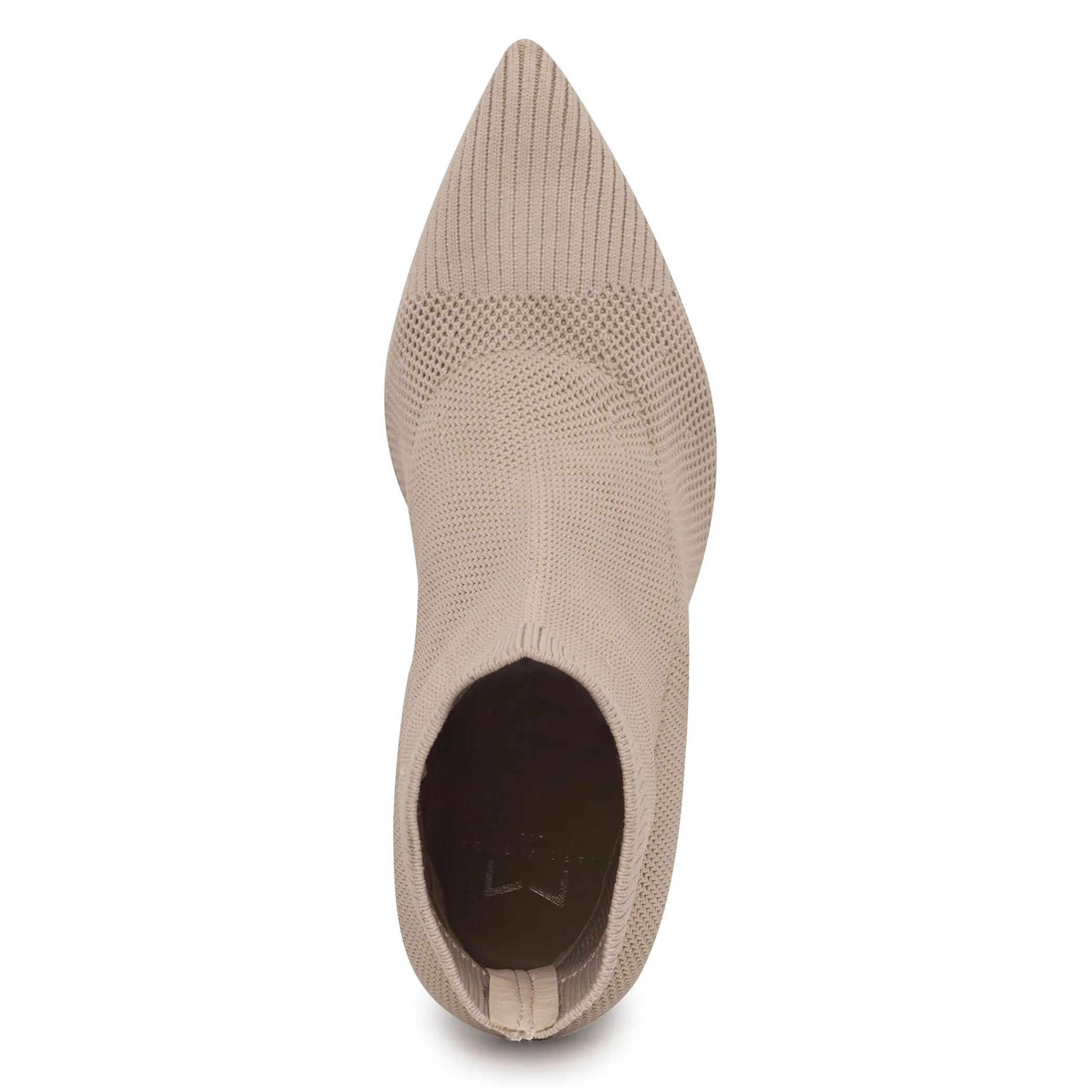 Sale Marc Fisher Umair Heeled Bootie Light Pink Natural Knit