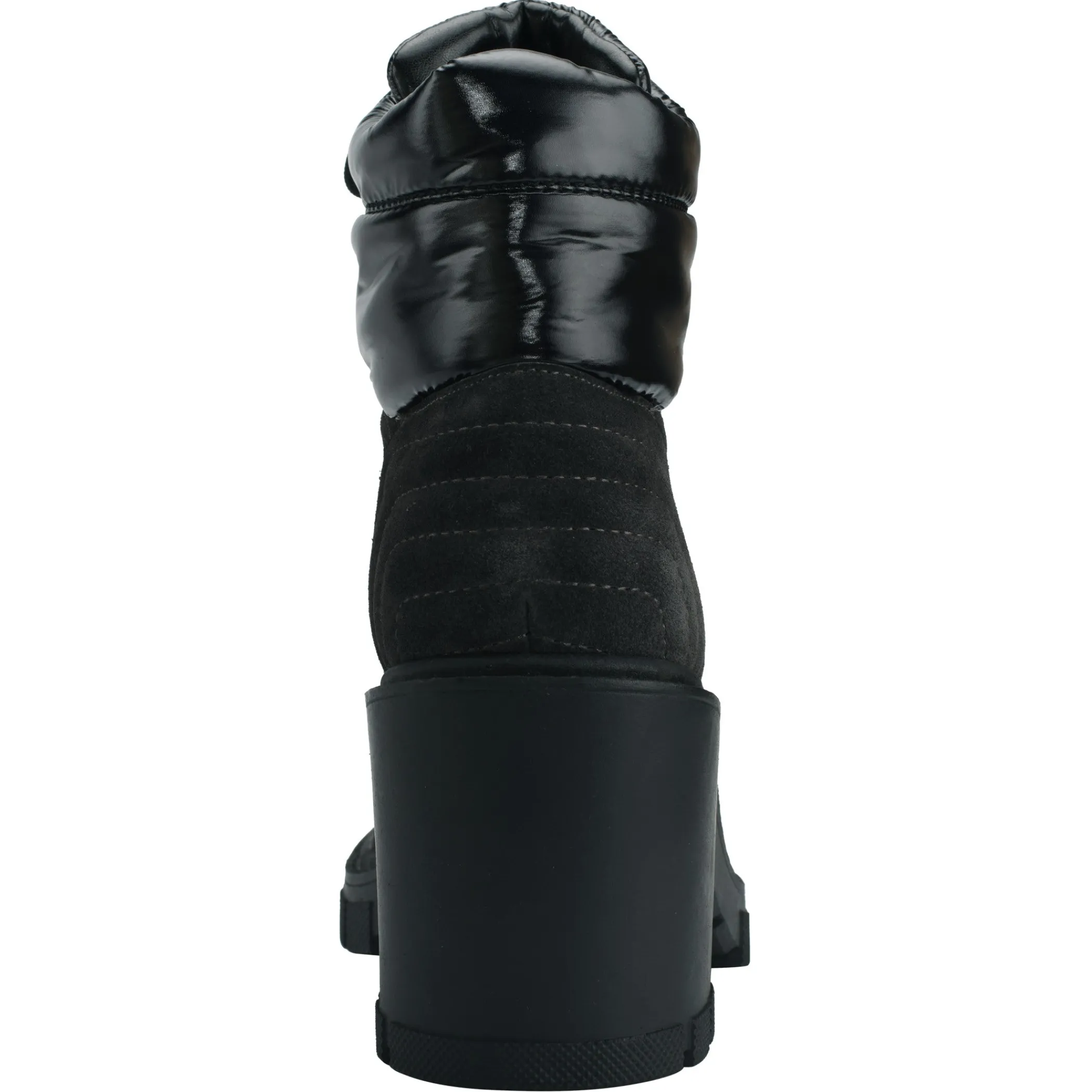 Hot Marc Fisher Velima Lace Up Lugsole Bootie Dark Grey Suede/Nylon