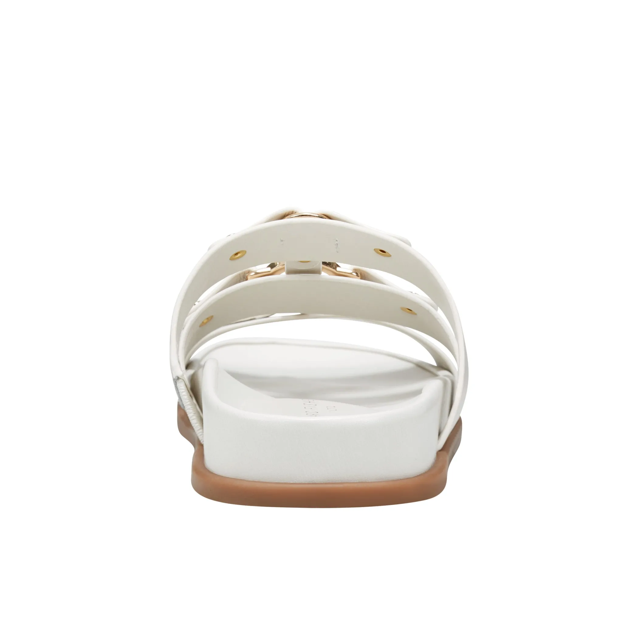 Outlet Marc Fisher Verity Flat Footbed Sandal Chic Cream
