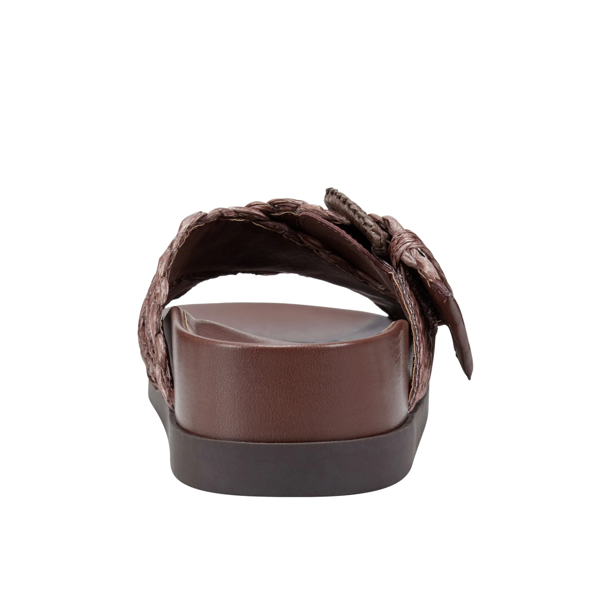 Online Marc Fisher Welti Flat Footbed Sandal Dark Brown