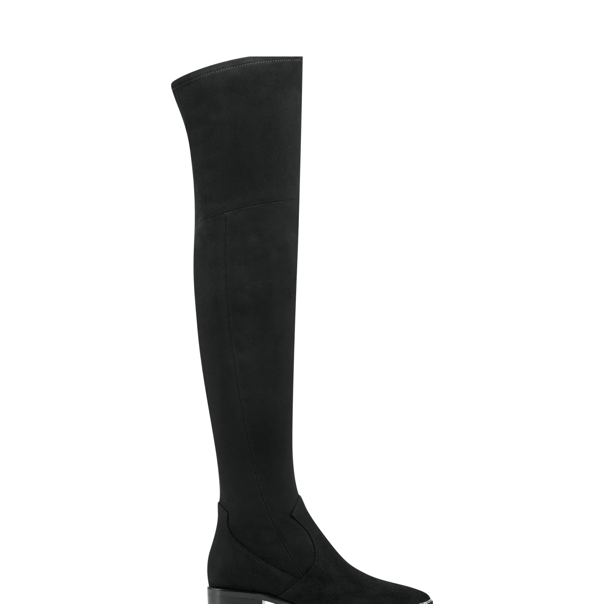 Best Sale Marc Fisher Yaki Pointy Toe Over The Knee Boot Black