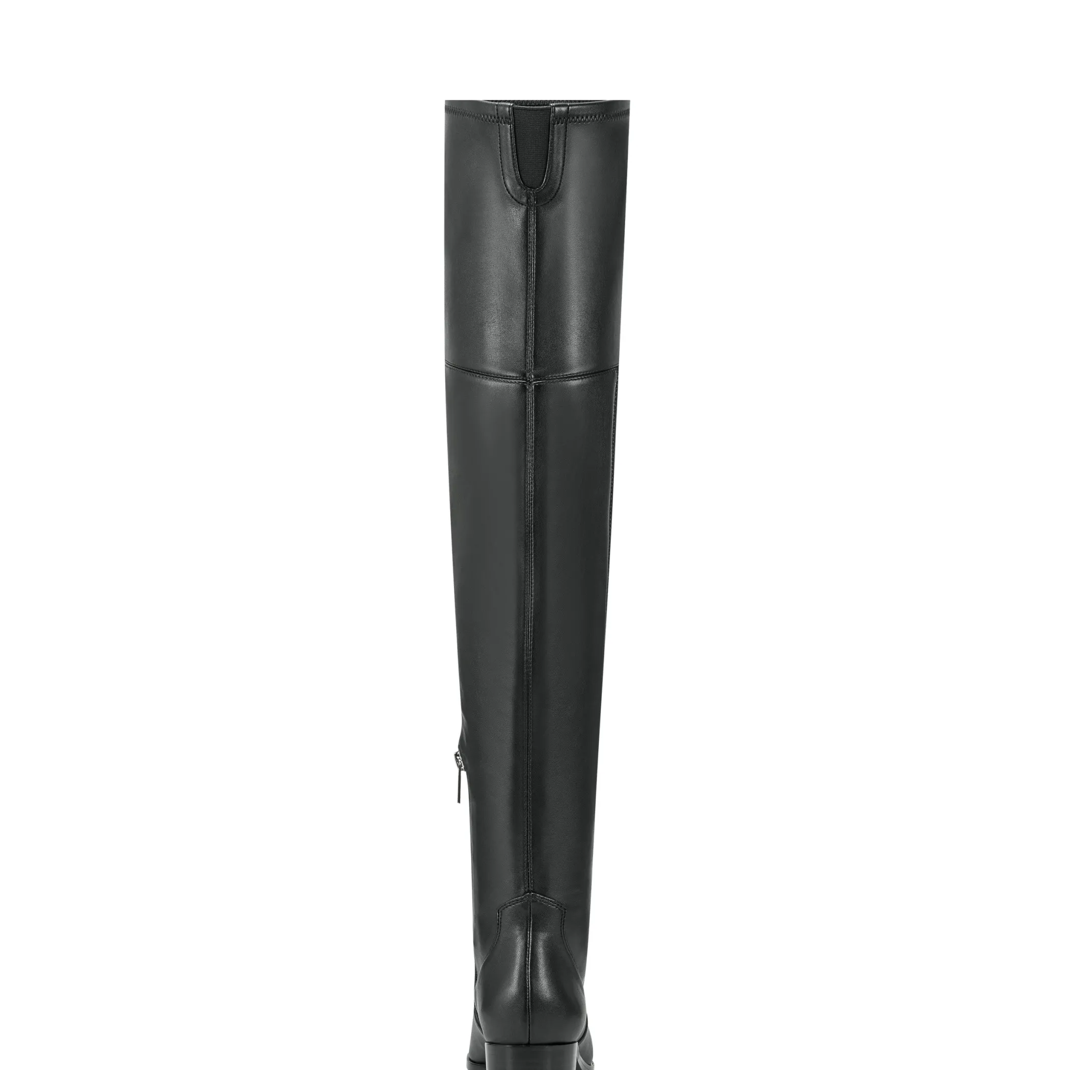 Best Marc Fisher Yaki Pointy Toe Over The Knee Boot Black Leather