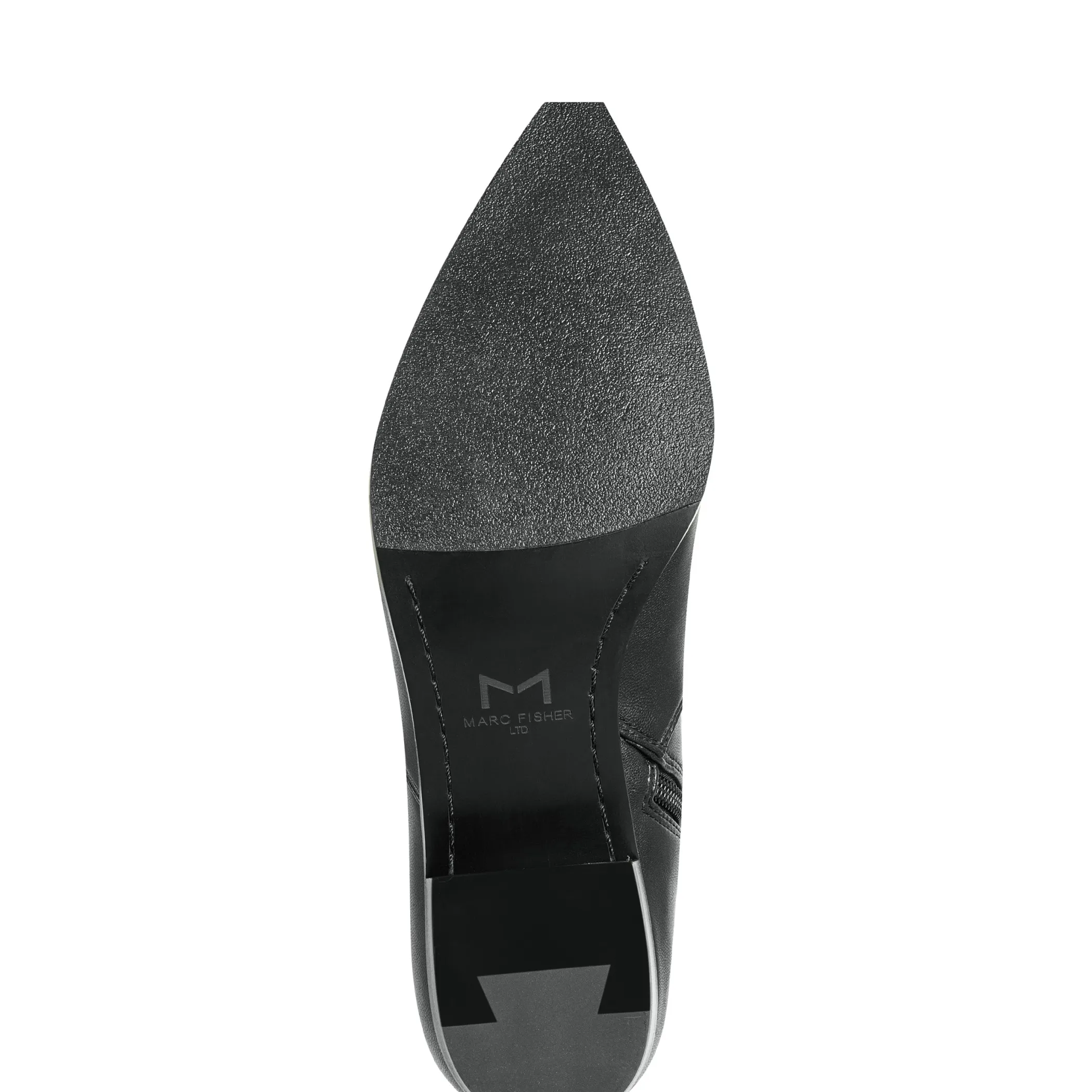 Best Marc Fisher Yaki Pointy Toe Over The Knee Boot Black Leather