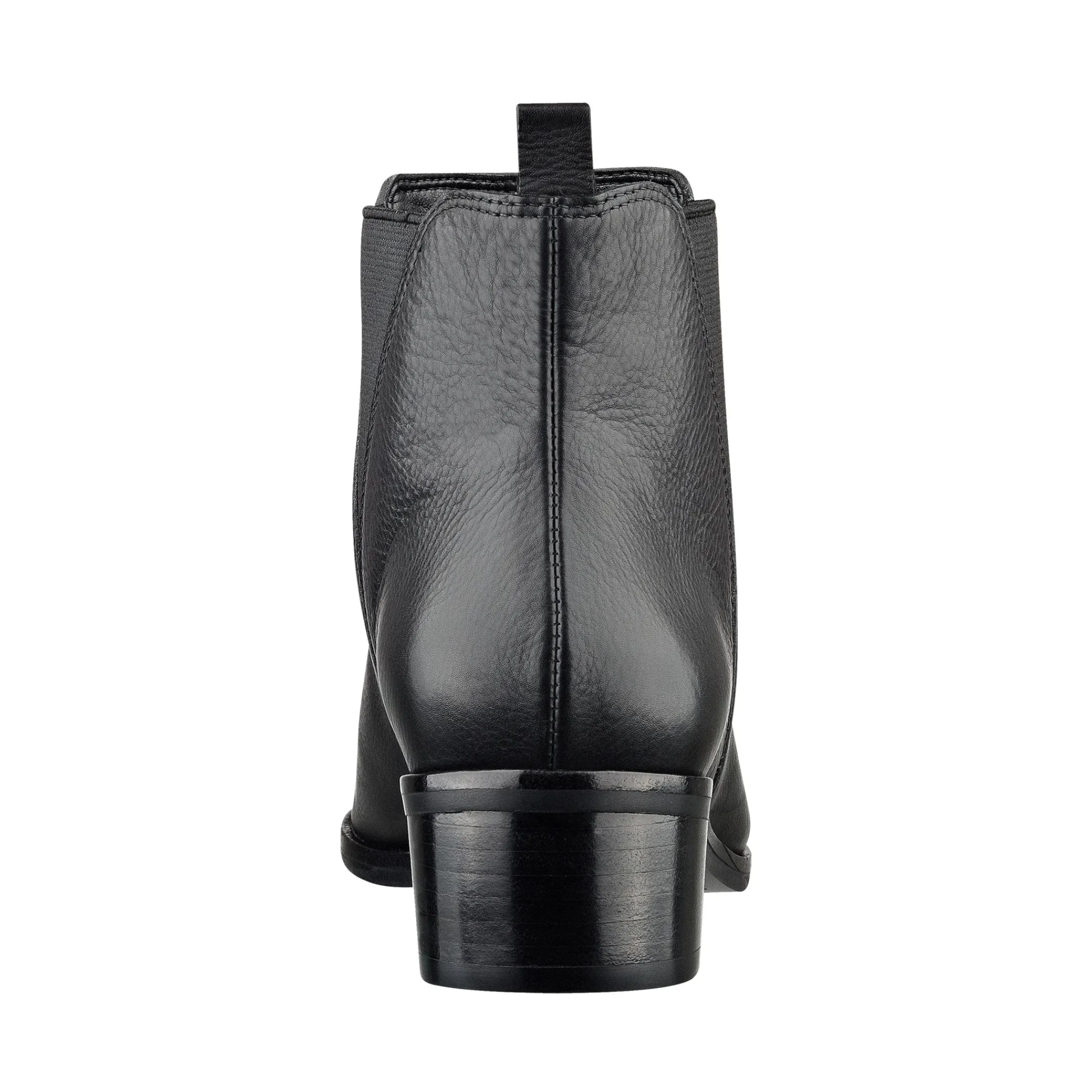 Outlet Marc Fisher Yale Pointy Toe Chelsea Bootie Black Leather