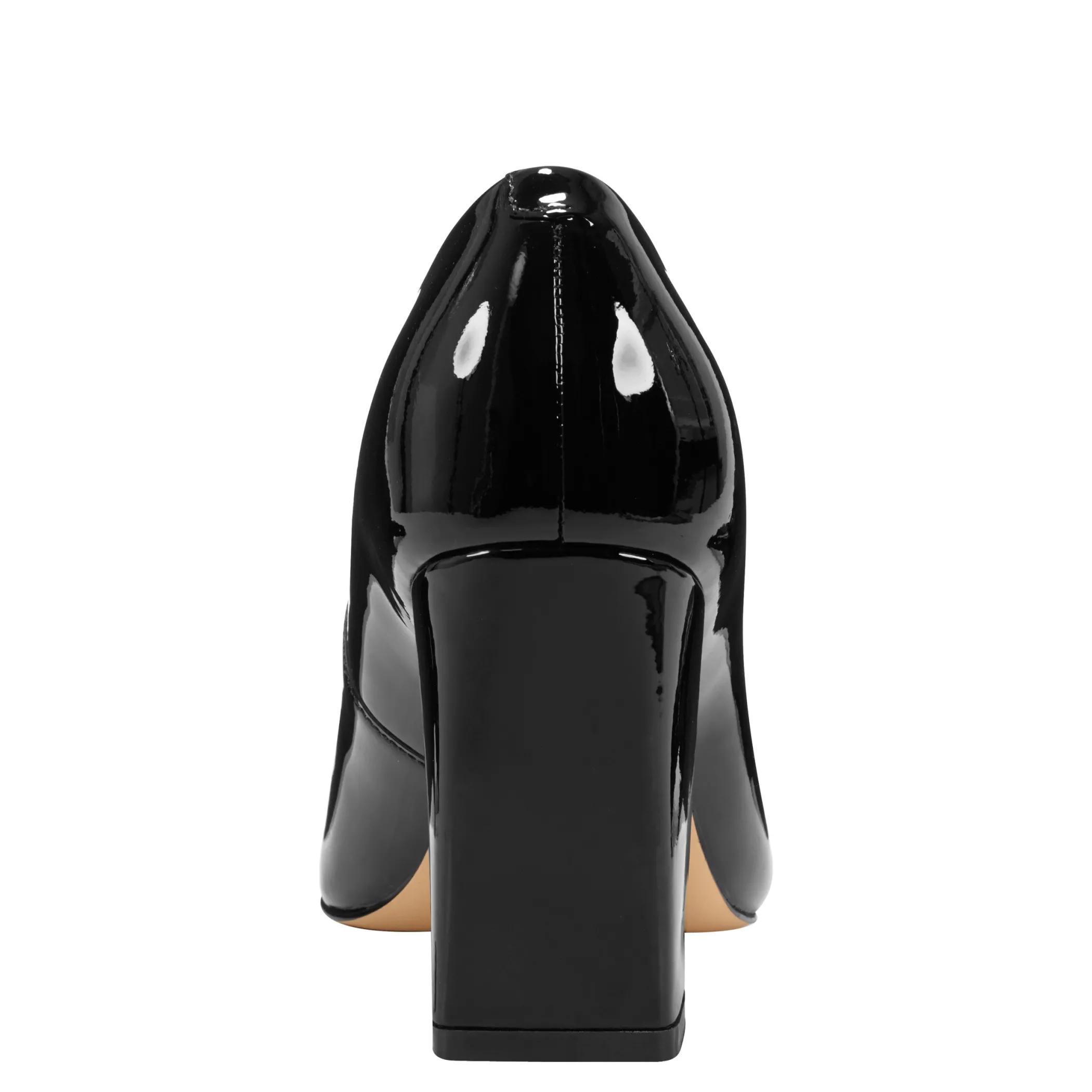 Store Marc Fisher Yalina Block Heel Pump Black Patent