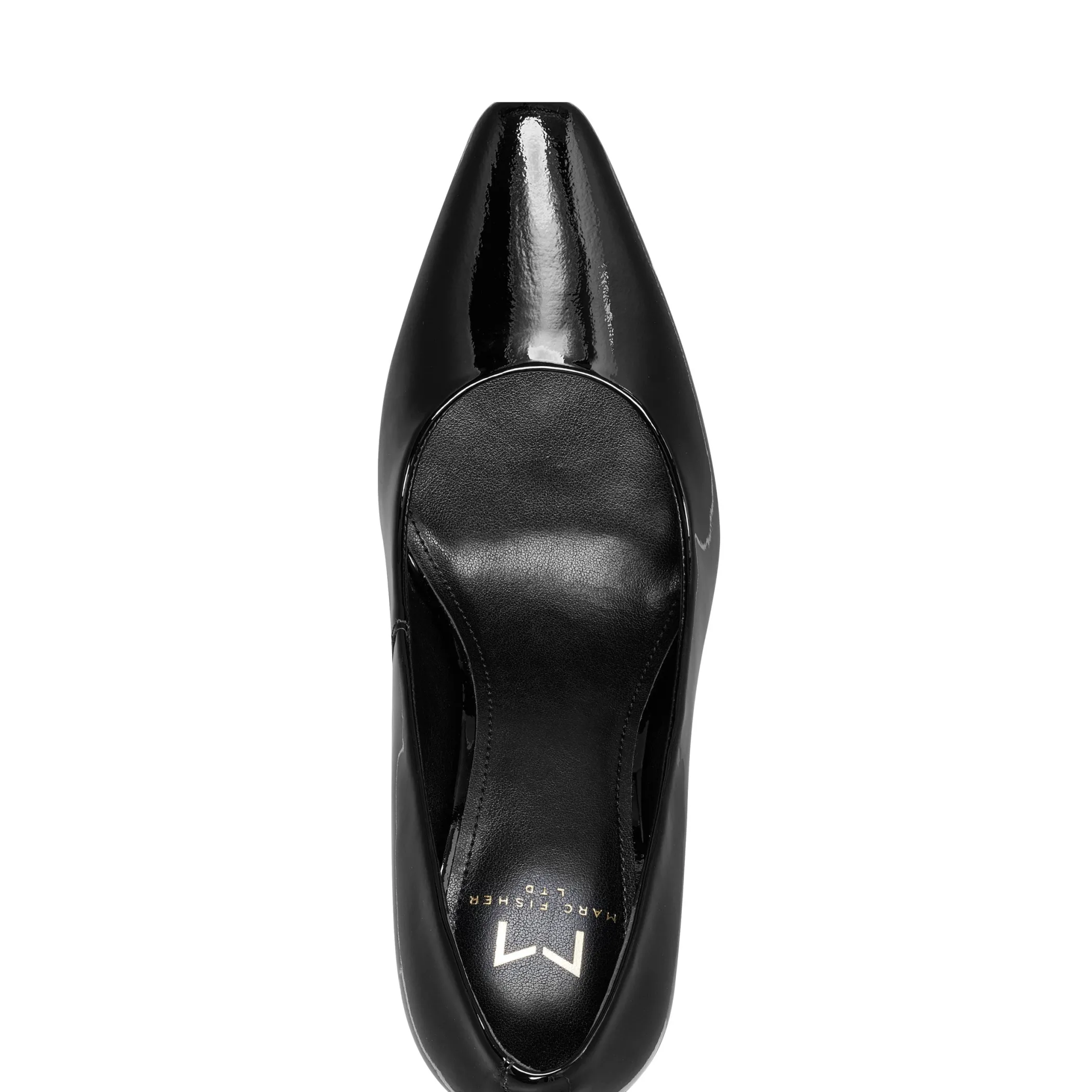 Store Marc Fisher Yalina Block Heel Pump Black Patent