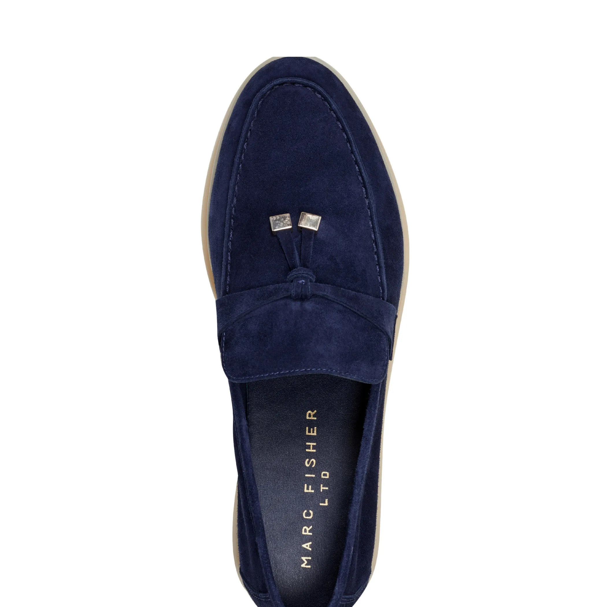 Fashion Marc Fisher Yanelli Casual Loafer Navy Suede
