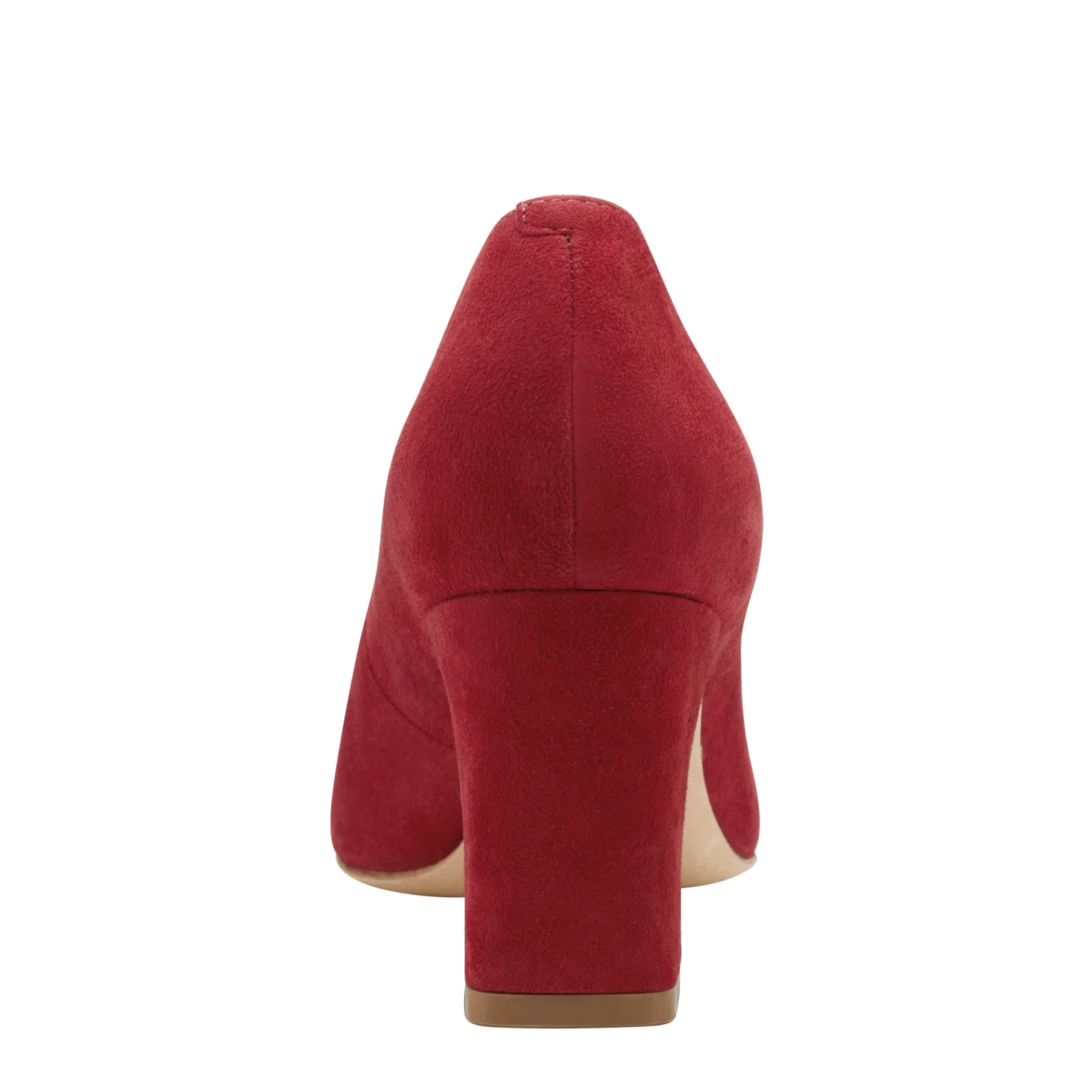Shop Marc Fisher Zala Block Heel Pointy Toe Pump Red